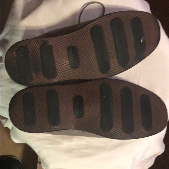 Men’s Andrew Marc suede/leather lace-up shoe sz 10 - Picture 4 of 7